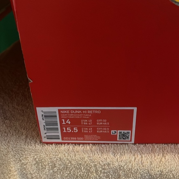 Nike dunk high Lakers - Picture 1 of 6